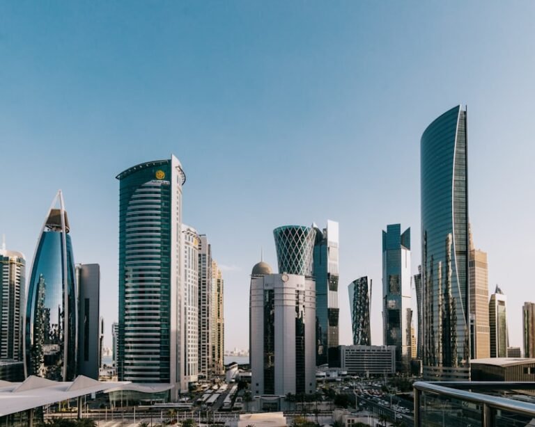 Doha skyline, Qatar