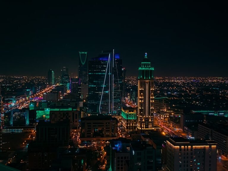 Riyadh skyline, Saudi Arabia